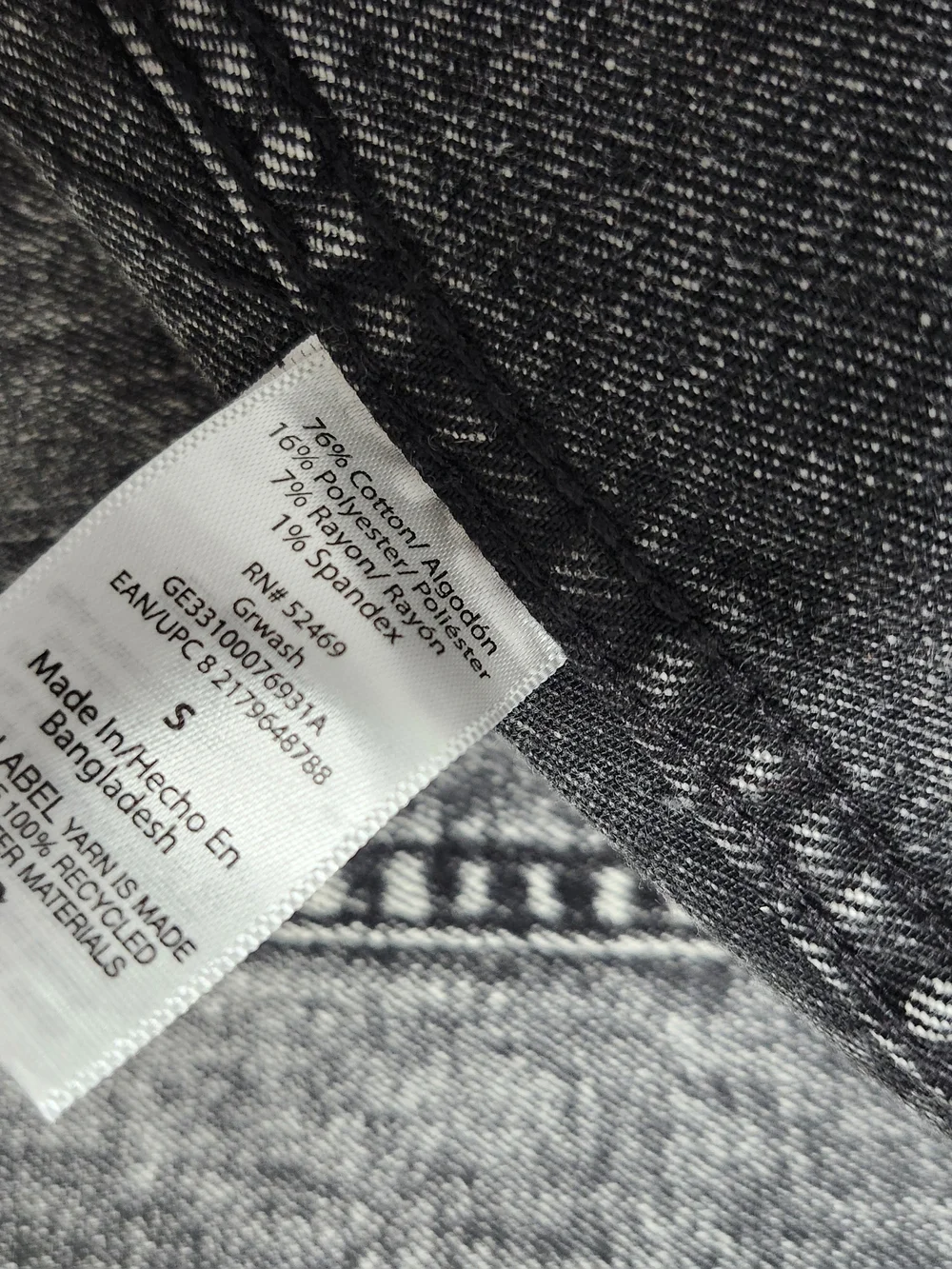 George Gray Washed Denim Jacket